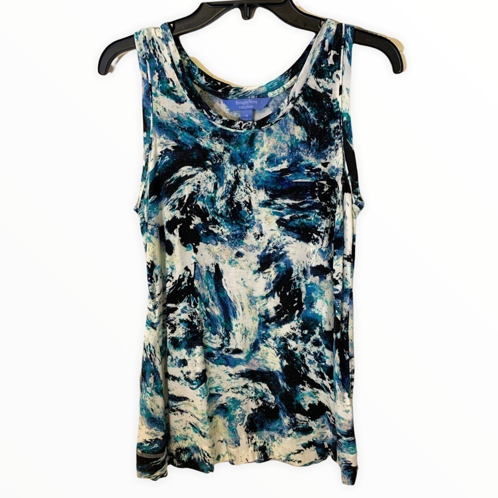 Simply Vera Vera Wang Sleeveless Top Size M